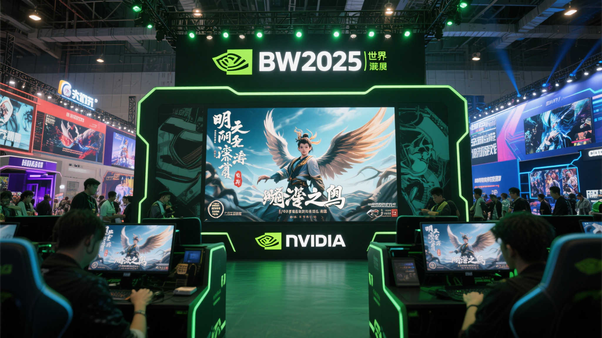 英伟达确认亮相BW2025：《明末：渊虚之羽》等游戏将提供现场试玩